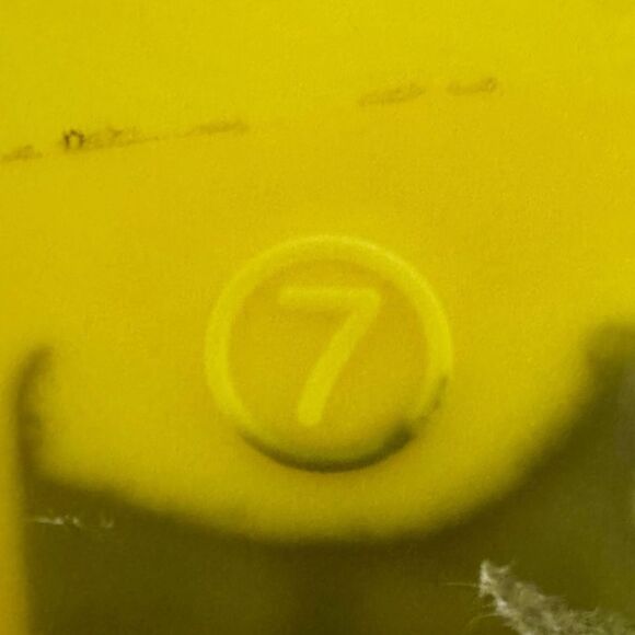 Gwen Stefani Harajuko Lovers Rare Neon Jelly Wedge Sandals Size 7 - Picture 9 of 10